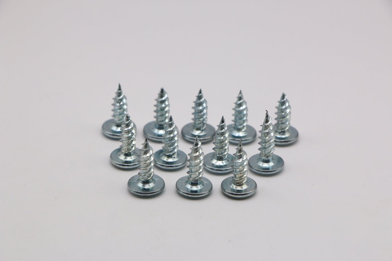 Саморез с прессшайбой 4,2х13 мм острый оцинкованный 100 шт